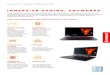 LENOVO™ LEGION Y720 LAPTOP - static.lenovo.com notebook... · IMMERSIVE GAMING, ANYWHERE. Enter a breathtaking world of sight and sound with the Lenovo Legion Y720 Laptop, the world’s