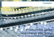 Productivity gains and energy efficiency - Siemens · PDF fileProductivity gains and energy efficiency ... from plane to plane ... Cavex worm gear motors Siemens Drive Technologies