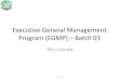 Executive General Management Program (EGMP) Batch 03niitimperia.com/fileadmin/PDF4/Detailed_Program_Content_-_EGMPx03... · • Market Segmentation & targeting. ... • The distinctive