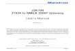 J2K100 J1939 to NMEA 2000 Gateway · PDF fileRevision 1.4 Page 1 1 Introduction Congratulations on your purchase of the Maretron J1939 to NMEA 2000® Gateway (J2K100). Maretron has