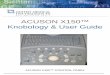 ACUSON X150™ Knobology & User Guide - UMI … ACUSON X150 knobology and user guide is the clinicians quick reference of system terms, functions and capabilities