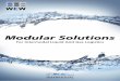 Modular Solutions - Military Systems and Technology 7 Military Water and Fuel Supply Systems Ultra-safe Multimodal Transport & Storage Solutions WEW offers water and fuel storage and