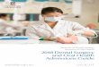 2018 Dental Surgery and Oral Health Admissions Guide · PDF file · 2017-09-22Bachelor of Oral Health 2018 Dental Surgery and Oral Health Admissions Guide. Contents ... round oral