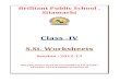 BRILLIANT PUBLIC SCHOOL, SITAMARHI Class VII – …brilliantpublicschool.com/files/documents/IV_S.St.-Worksheets...S.St. Worksheets Session : 2012-13 Rajopatti,Dumra Road,Sitamarhi