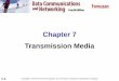 Chapter 7 Transmission Media - puv.fiavi/lab/Eri_siirtotiet.pdf ·  · 2010-08-317.4 7-1 GUIDED MEDIA Guided media, which are those that provide a conduit from one device to another,