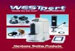 Rockwell • Brinell • Knoop • Vickers • Non-Metallic · PDF fileRockwell • Brinell • Knoop • Vickers • Non-Metallic Materials. ... Brinell Hardness Testing Brinell Test