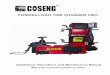 C901 LOGO TIRE CHANGER è¯´¹¦ - AUTOTOOL Coseng C901 Logo Tire Changer is a hands free ... All packing methods permit the use of a fork lift or pallet jack for ... Manufacturing