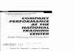 PERFORMANCE NATIONAL TRAINING  · PDF filePERFORMANCE NATIONAL TRAINING CENTER ... Using the National Training Center (NTC) ... EXECUTION PERFORMANCE BY COMPANY 77