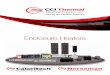 Enclosure Heaters - · PDF fileCCI Thermal’s Line of Enclosure Heaters CaloritechTM Strip & Finned Strip Heaters ... PXFT200 200 120 8.375 (213) 2.9 (1.3) PXFT300 300 120, 240 15.000
