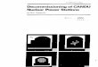 Decommissioning of CANDU Nuclear Power Stations - of CANDU Nuclear Power Stations by G.N. Unsworth Mr. Unsworth is Head, Maintenance and Construction Branch, Whiteshell ... associated