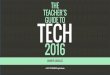 THE TEACHER’S GUIDE TO TECHteachersguidetotech.com/.../uploads/2016/03/2016-Preview.pdfTHE TEACHER’S GUIDE TO JENNIFER GONZALEZ a CULT OF PEDAGOGY digital binder When it comes