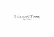 Balanced Trees - Stanford University trees are surprisingly versatile data ... A simple type of balanced tree developed for ... There is an enormous tradeoff between speed and size