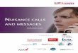 NUISANCE CALLS AND MESSAGES - Home - Ofcom · PDF filefrom nuisance calls and messages 1. ... and so you may wish to shop around for the best deal. For more information on some of