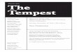 Thomas Adès The Tempest - Metropolitan Opera · PDF fileThomas Adès PRODUCTION Robert Lepage ... who supplied them with food and clothing. ... which make him dream he’s in paradise
