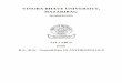 VINOBA BHAVE UNIVERSITY, HAZARIBAGvbu.ac.in/wp-content/uploads/2015/09/UG-AnthropologyGen-.pdf · VINOBA BHAVE UNIVERSITY, HAZARIBAG JHARKHAND ... (multiple choice or preferably fill