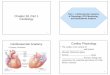 Part 1: Cardiovascular Anatomy Chapter 28, Part 1 ... · PDF filePart 1: Cardiovascular Anatomy & Physiology, ... Cardiac Physiology • The cardiac cycle consists of ... – Muscle