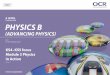 Transition Guide PHYSICS B - Oxford, Cambridge and … Guide KS4–KS5 focus Module 3 Physics in Action Version 1 PHYSICS B (ADVANCING PHYSICS) H557 For first teaching in 2015 2 A