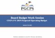 Board Budget Work Session - pgcps.org Budget Work Session ... An increase of $131,509,000 or 6.7% above the FY 2018 Approved Budget ... • English Language Learner 