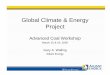 Global Climate & Energy Project - Walling Mar15 issues for Pulverization • Better grinding process is required – Need better grinding model. Cellulose materials are “stringy”