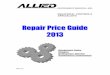 INDUSTRIAL CONTROLS SPECIALISTS - Allied … pdf/2013 AIS Repair Guide...INDUSTRIAL CONTROLS SPECIALISTS Equipment Sales Repairs Emergency Service Satisfaction Guaranteed REV.01 INSTRUMENT