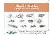 Hitachi Starter Parts Catalog - metroautoinc.commetroautoinc.com/Download/Hitachi Starter Parts Catalog.pdfHitachi Starter Component Parts. Table Of Contents ... Nissan NX, Pulsar,