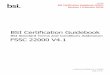 BSI Standard Terms and Conditions Addendum FSSC 22000 · PDF filePP1268 BSI Certification Guidebook (FSSC) Revision 1 (February 2018) Page 1 of 15 BSI Certification Guidebook BSI Standard