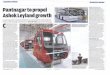 largest of vehicles in Ashok Leyland's product range, including the new U-Truck range and Other cabbed vehicles. The single testing