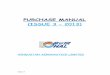 PURCHASE MANUAL (ISSUE 3 - Hindustan Aeronautics · PDF fileCapital Equipments Direct Project Material ... Purchase Manual Reference 10 10 10 10 10 10 11 11 11 11 ... 16 RECEIVING