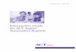 Interpretive Guide for ACT Aspire Summative Reports Aspire Scale Scores 3 ACT Aspire Benchmarks 3 ... ACT Readiness Benchmarks for all grades and subjects. ... Interpretive Guide for