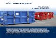 VACUUM CONTAINERS - Wastequip · PDF fileWastequip vacuum containers safely handle and store hazardous and non-hazardous wet or dry waste, including oil, sludge, slurry, ash, mud,