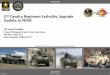 2nd Cavalry Regiment Lethality Upgrade Update to NDIA Cavalry Regiment Lethality Upgrade Update to NDIA ... UNCLASSIFIED APRIL 2016 NDIA ... Saved Contractor-Run Source Selection