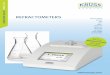 SINCE 1796 MEASURING QUALITY. · PDF fileMEASURING QUALITY. SINCE 1796 REFRACTOMETERS DR6000 SERIES AR2008 AR4 ... Snell’s law describes this ... DIGITAL REFRACTOMETERS Versatile