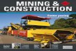 Faster paving -   · PDF fileLe Diamec U6 mobile réduit le temps d’installation Page 10. Editorial Mining & ConstruCtion Canada is published by Atlas Copco. The magazine