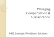 Managing Compensation & Classification -   management issues . TYPES OF COMPENSATION FOR TOTAL REWARDS . Direct Compensation Indirect Compensation . Intangible Compensation