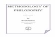 METHOODDOL OG GYY OF F PHILOSOPHY - University of · PDF fileMethodology of Philosophy Page 2 ... Nature, Scope and Importance of philosophical method ... method of determining the