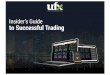 Insider’s Guide to Successful Trading - UFX.com s Guide to Successful Trading 3 CHAPTER 1: INTRODUCTION TO ONLINE TRADING What Is Online Trading? Online Trading is