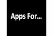 Apps For… - Jazan Udeanships.jazanu.edu.sa/eld/Documents/workshop/iPad_Jazan-part-2.… · Fotobabble AudioBoo. Recording & Editing Videos? Videos iMovie Videolicious FiLMiC Pro