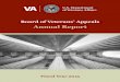 BVA 2015 Annual Report: - Board of Veterans' · PDF fileBOARD OF VETERANS’ APPEALS FY 2015 ... Susan L. Kennedy. ... In FY 2015, the Board issued 55,713 decisions for Veterans and