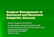 Subglottic Stenosis and Laryngotracheal  · PDF fileSubglottic Stenosis Andrew Coughlin, MD, ... The University of Texas Medical Branch (UTMB Health) Department of 