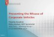 Preventing the Misuse of Corporate · PDF filePreventing the Misuse of Corporate Vehicles ... Action to prevent the misuse of corporate vehicles: ... ultimately owns or controls a