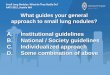 A. Institutional guidelines B. National / Society ...webcast.aats.org/2015/Presentations_2/6C/04262015/1000-AATSSTS... · B. National / Society guidelines C. Individualized approach