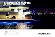 Generators - Kohler  · PDF filePGEN connection parallels two or more KOHLER generators with a ... night Generator Kohler ParallelinG ... • Easy to install and repower;