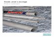 Product Catalogue - Carmina Copco Europe Rods... · Drill rods and casing tubes Atlas Copco Craelius drill rods and casing tubes a r e manufactured from the highest quality material
