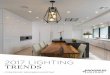 2017 LIGHTING TRENDS - Builders' Show · PDF fileWicker furniture or bamboo blinds are an established theme. THE LOOK COASTAL WEST VILLAGE P300005-009 ASPEN CREEK P3500041-009 FRESNEL