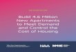 Build 4.6 Million New Apartments to Meet Demand and · PDF file · 2018-02-07Build 4.6 Million New Apartments to Meet Demand and Control the Cost of Housing ... meet demand across