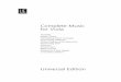 Complete Music for Viola - · PDF filefor Viola Including Wiener Urtext International Music Company Musikverlag Doblinger Polskie Wydawnictwo Muzyczne Musikverlag Dohr Eufonium Zimmermann