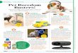 Family LOVE YOUR PET Pet Boredom Busters! - Nicole · PDF fileFamily LOVE YOUR PET ... STAY INVOLVED Even when school and work ... tablet, or computer into a two-way audio and visual