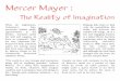 Mercer Mayer: The Reality of  · PDF fileby Mercer Mayer in his wonderfully illustrated ... "You have to stay out of their way ... Wacom Intuos 18" tablet