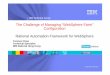 The Challenge of Managing “WebSphere Farm” … Challenge of Managing “WebSphere Farm” Configuration Rational Automation Framework for WebSphere Terence Chow Technical Specialist