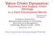Value Chain Dynamics - MIT OpenCourseWare · PDF fileValue Chain Dynamics: Business and Supply Chain ... --Li & Fung Time. Content Publishers ... The Machine Tool Industry as a Case